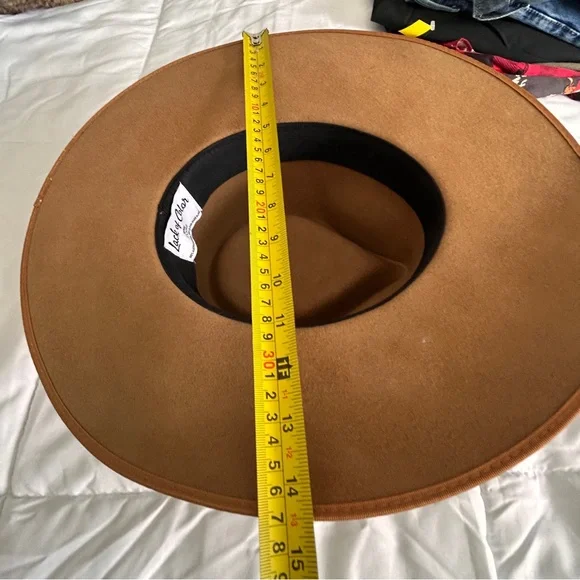 Lack of Color Wide Brim Women’s Australian Wool Hat 57cm Medium Boho Clean Girl - Picture 9 of 11